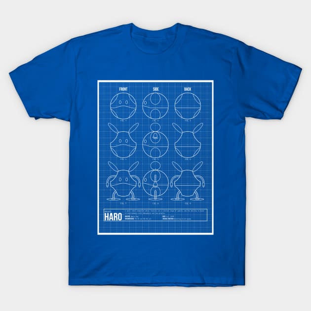 Haro Blueprint T-Shirt by nay__b